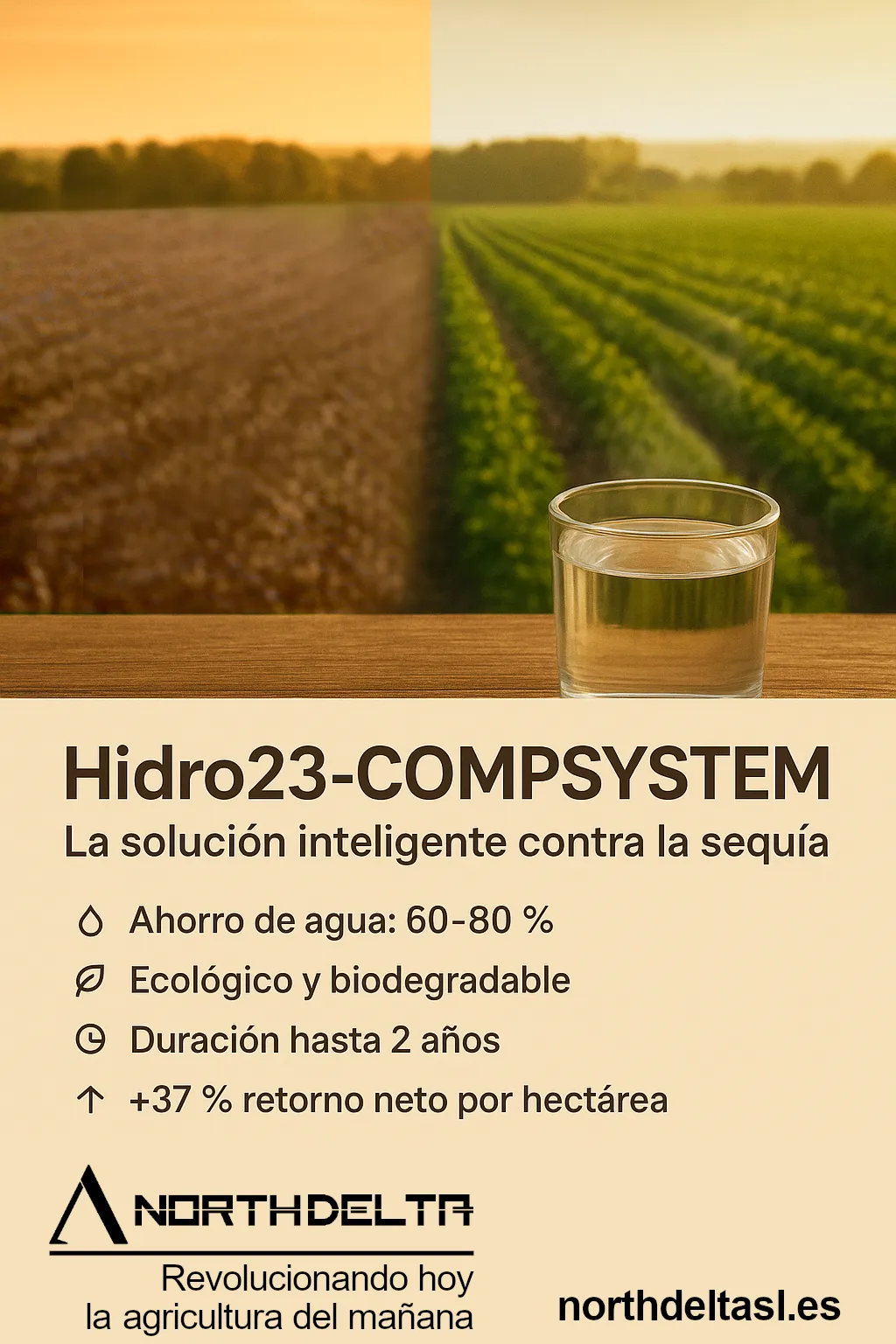 Hidrogel agrícola